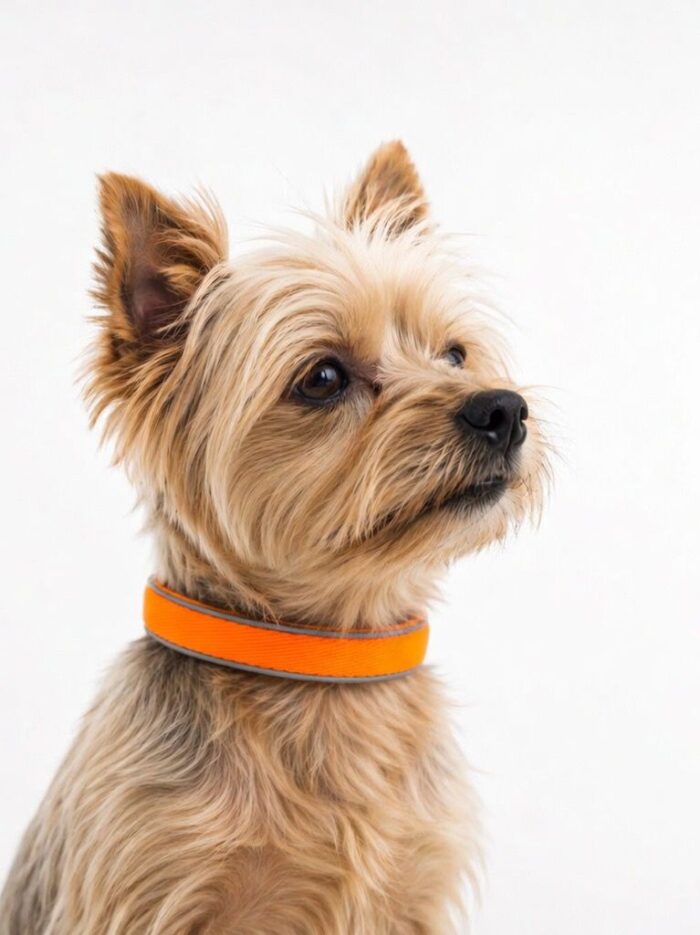 Premium Reflektörlü Köpek Tasması – El Yapımı, Yumuşak Dokulu, Nefes Alabilen, Deri Detaylı | 4 Beden 11 Renk